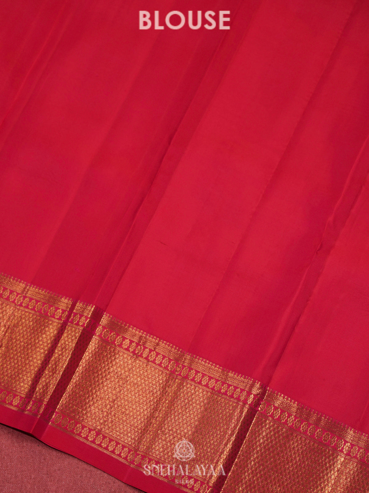Pink Kanjivaram Silk Saree