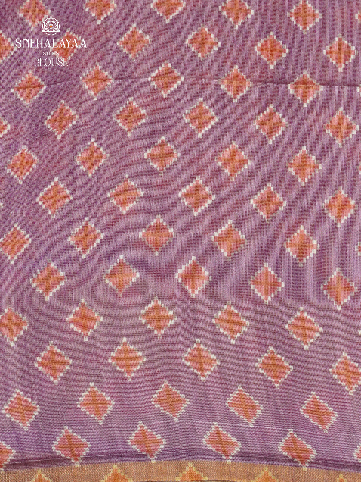 Rust Orange Jute Saree