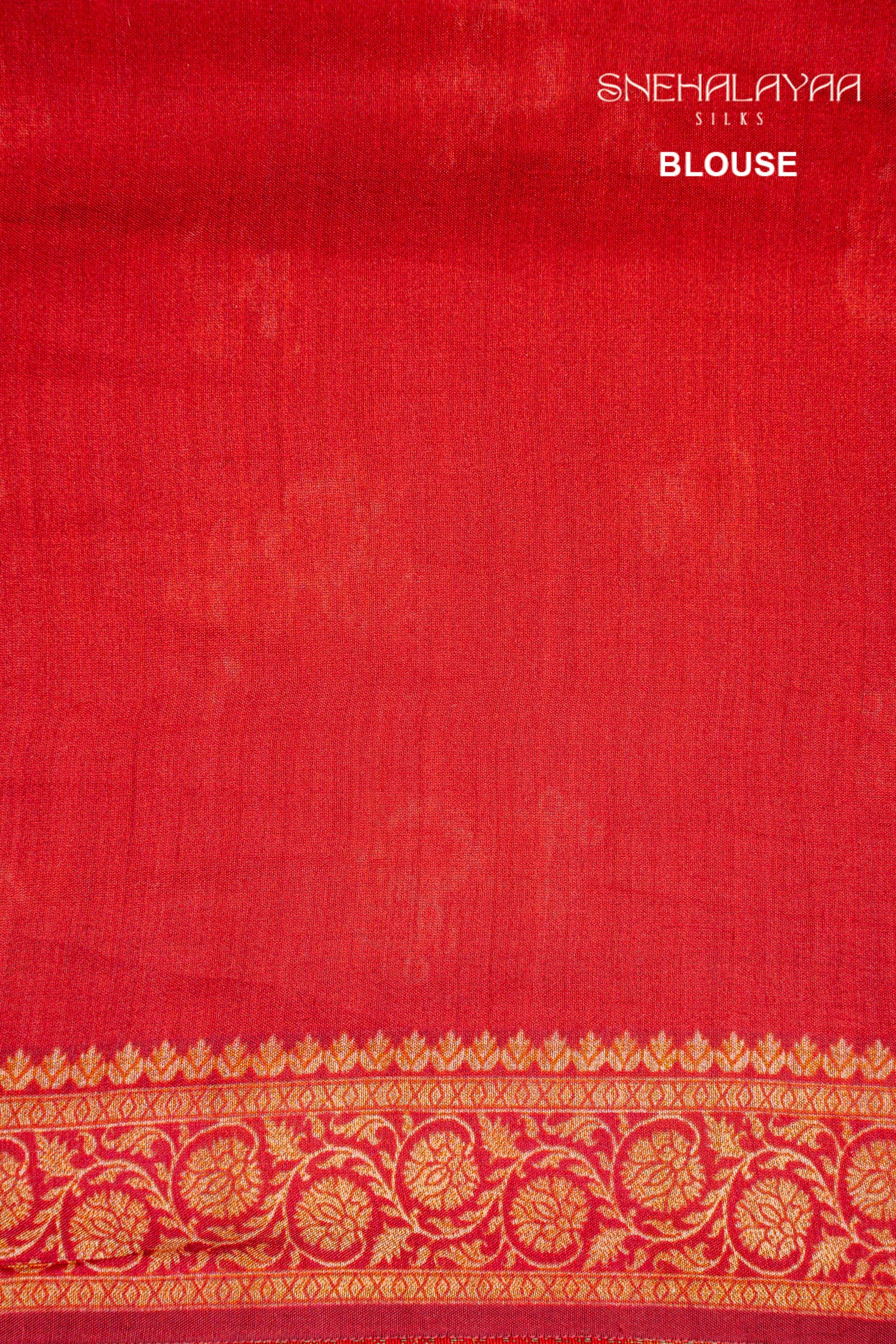 Maroon Printed Silk Saree