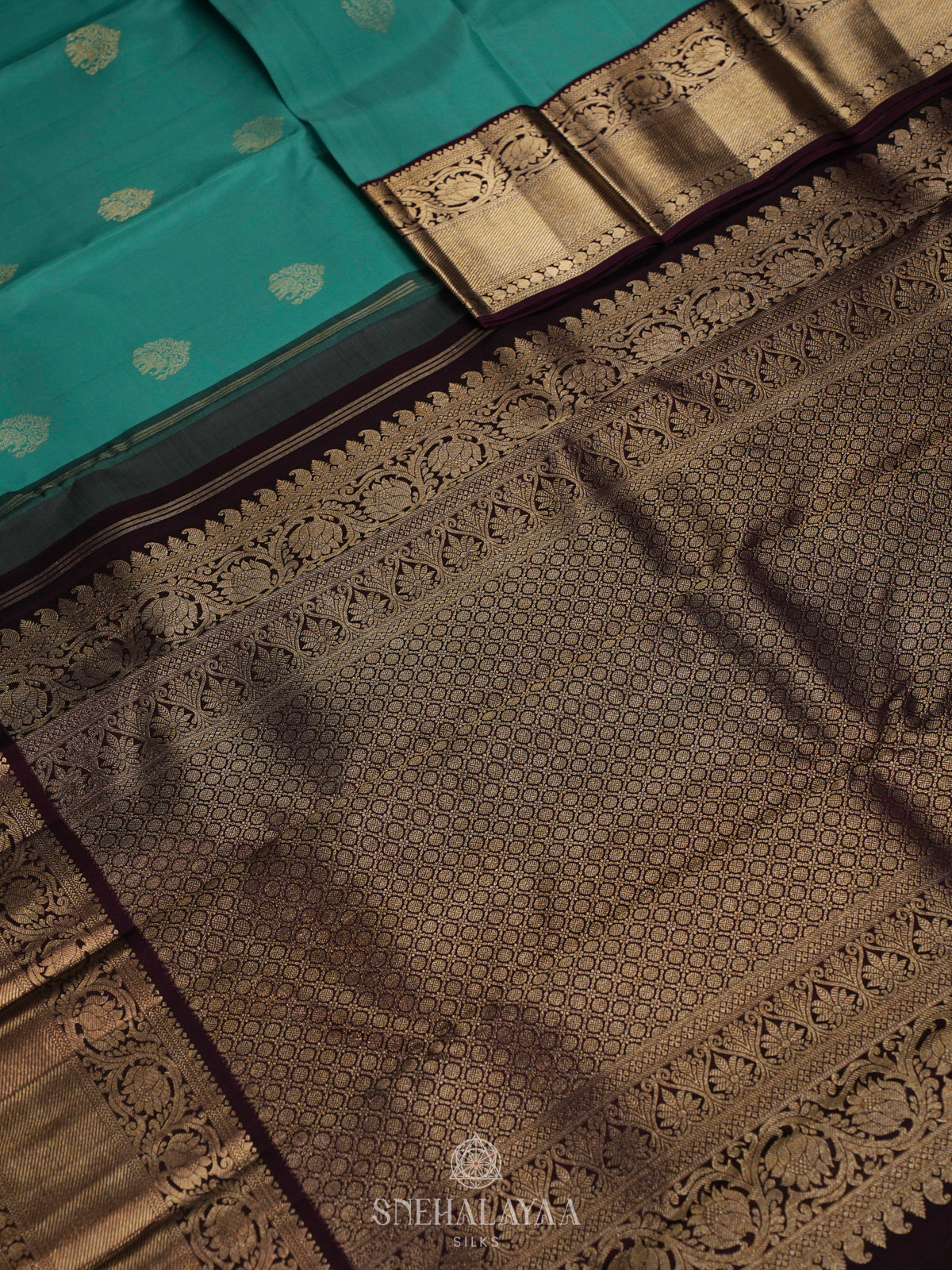Blue Kanjivaram Silk Saree