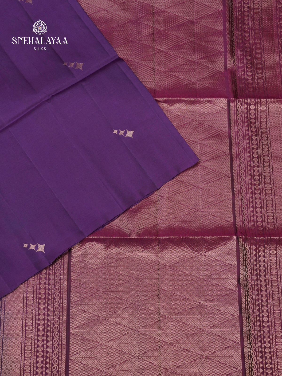 Purple Soft Silk Saree