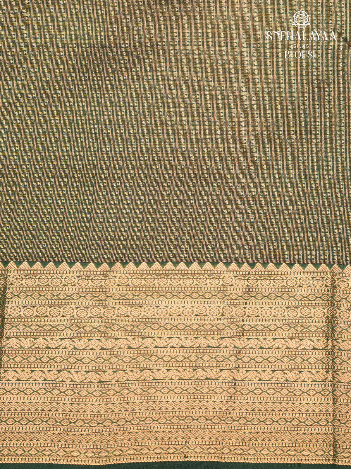 Green Kanjivaram Silk Saree