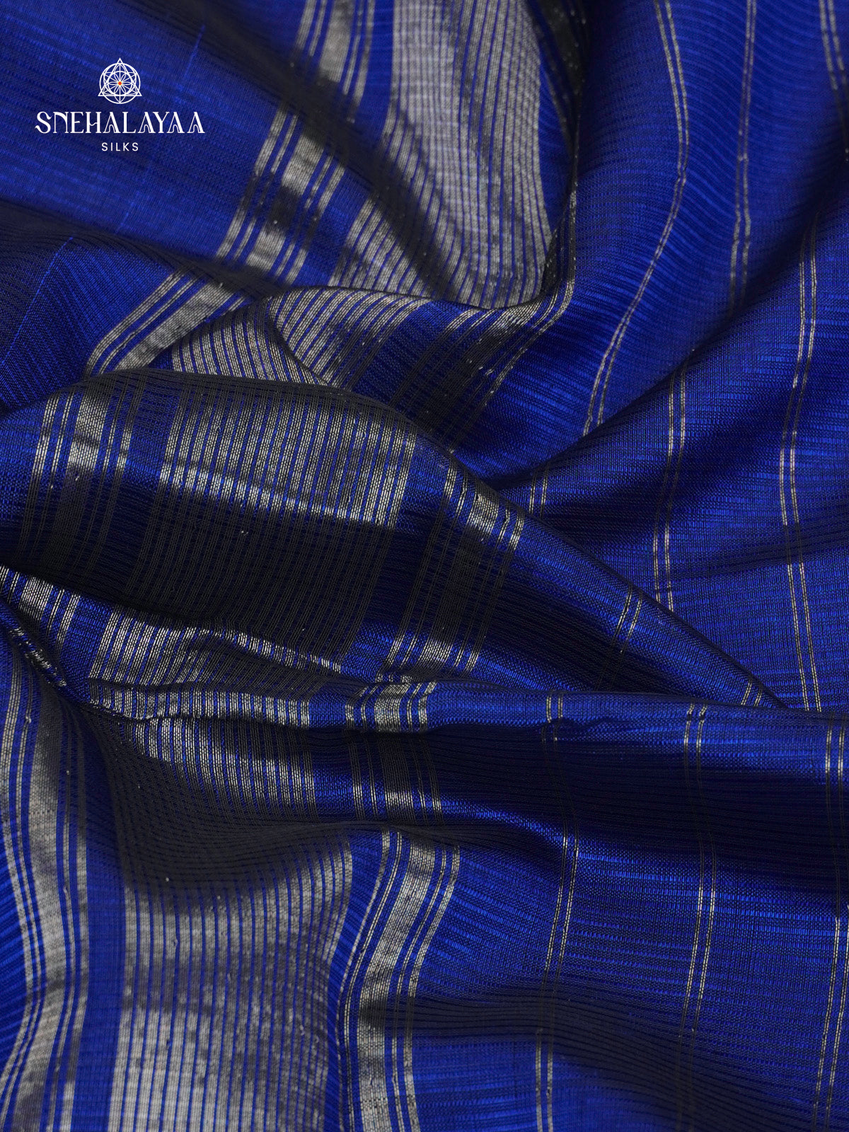 Royal Blue Mangalagiri Silk Cotton Saree