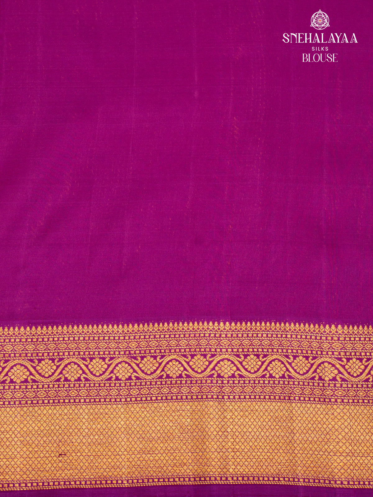 Orange Kanjivaram Silk Saree