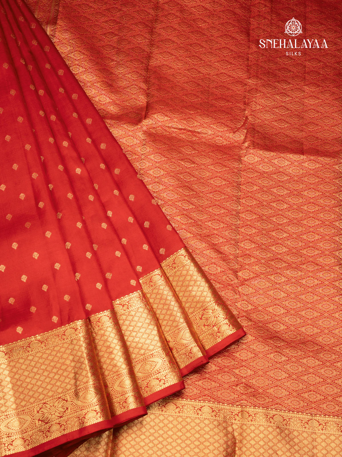Red Kanjivaram Silk Saree