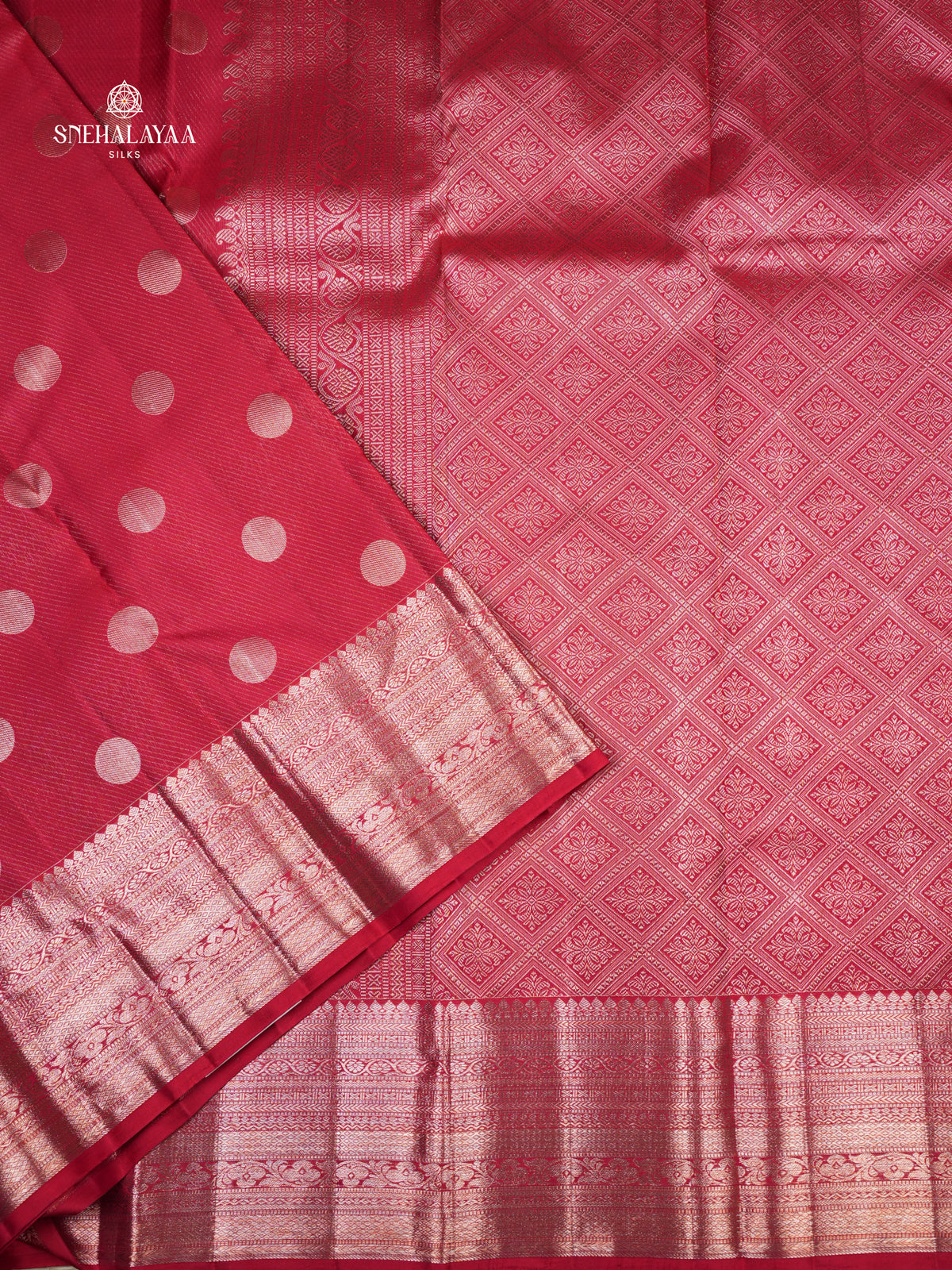 Pink Kanjivaram Silk Saree