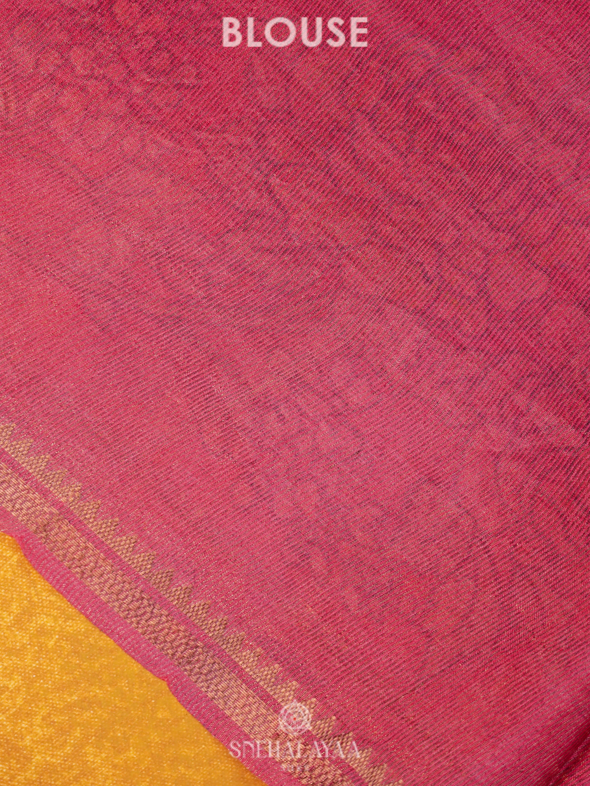 Pink Tussar Saree