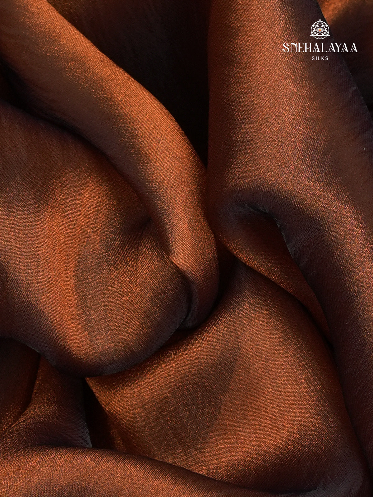 Brown Designer Saree