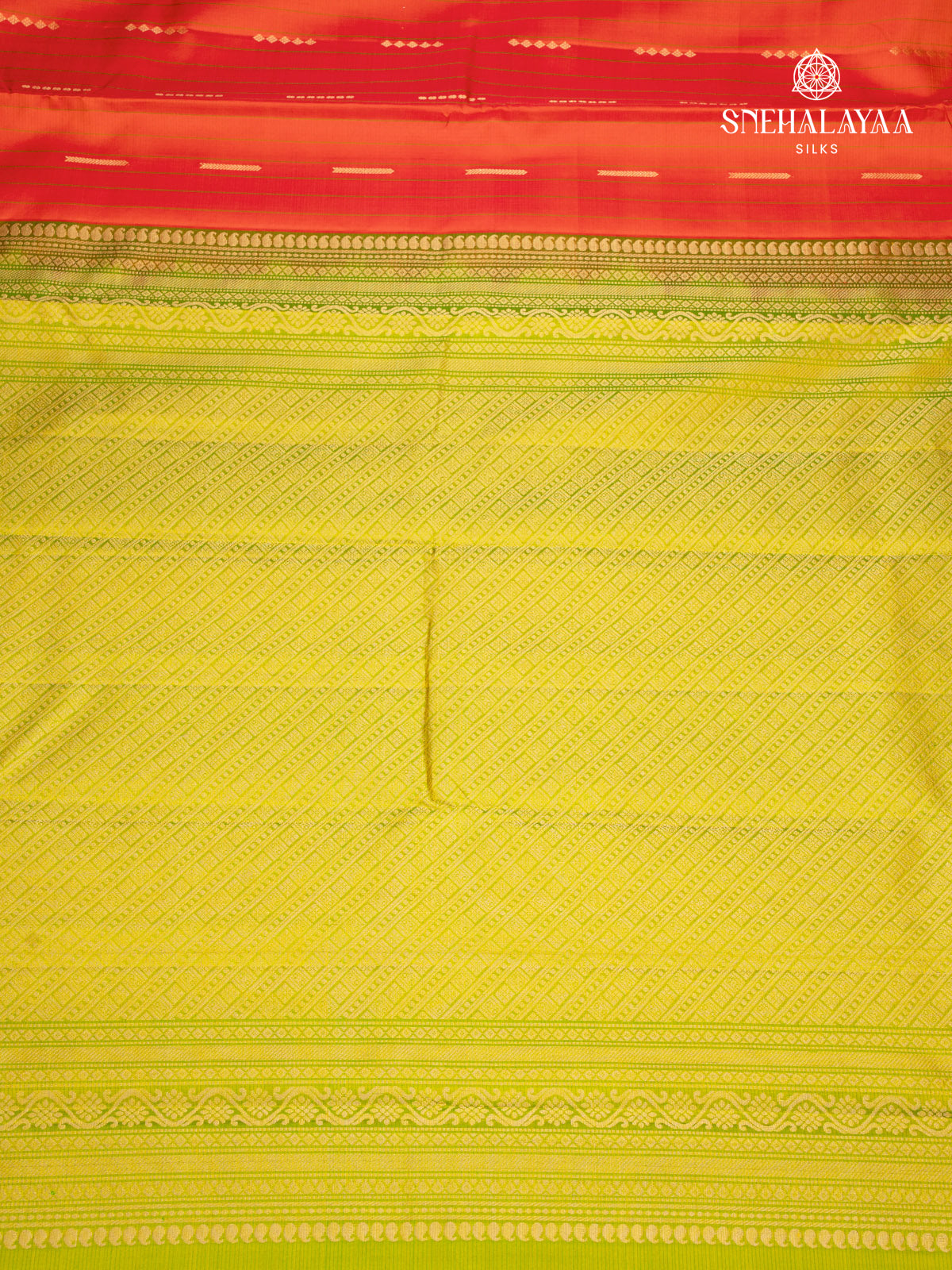 Chilly Red Kanjivaram Silk Saree