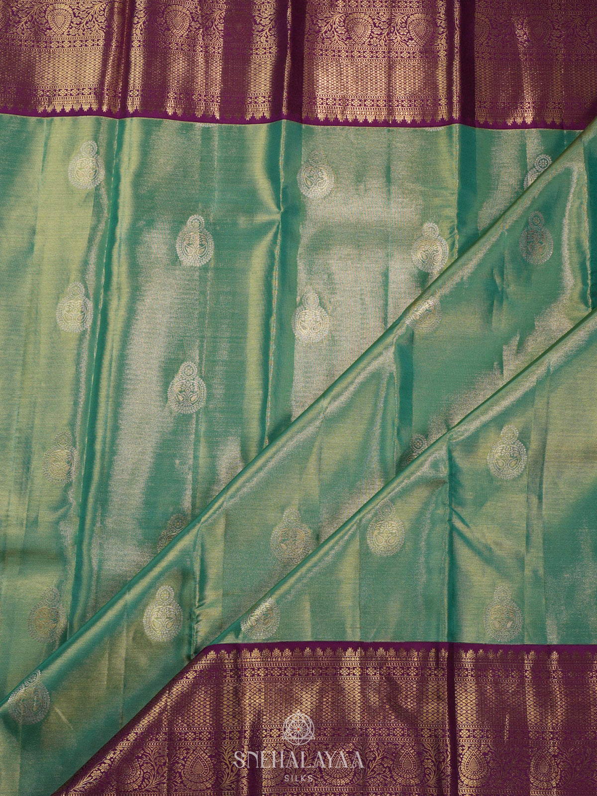 Green Kanjivaram Silk Saree