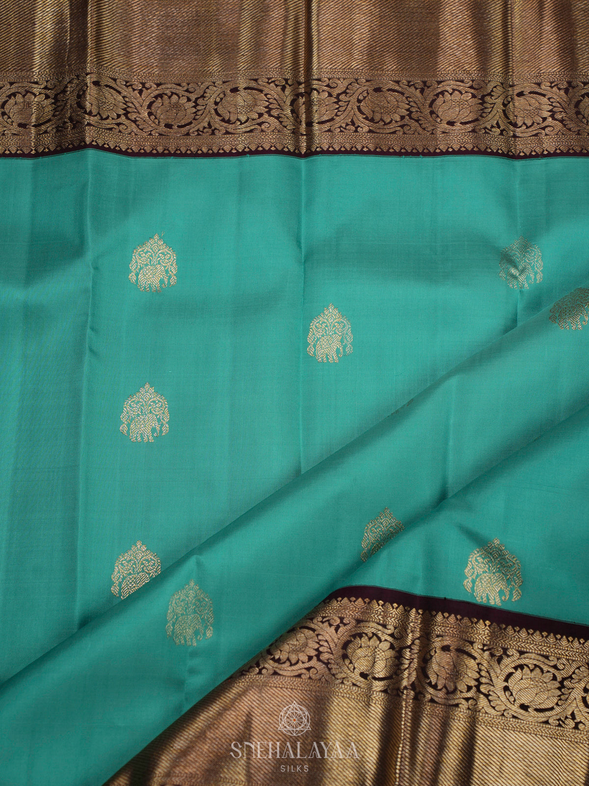 Blue Kanjivaram Silk Saree