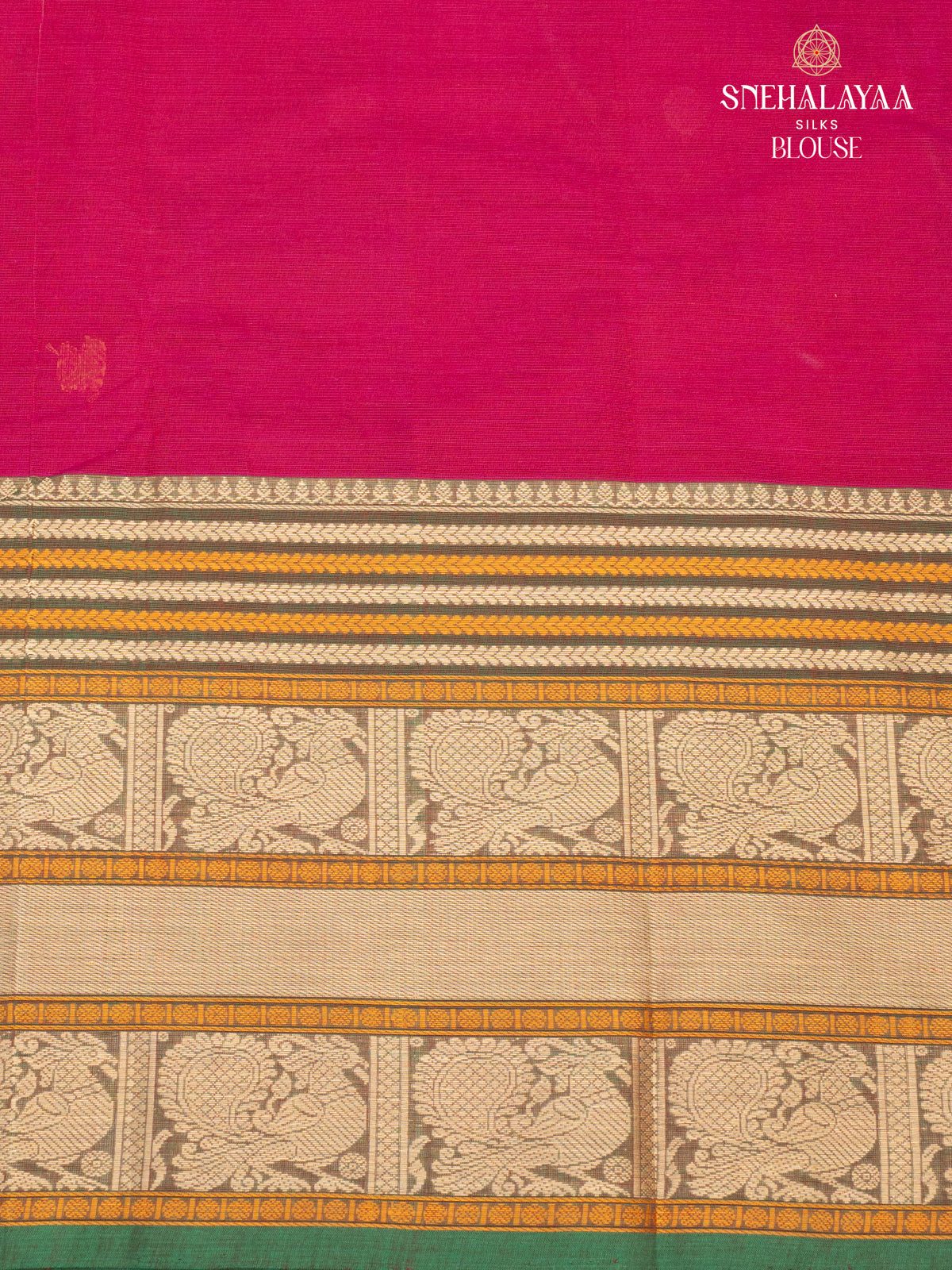 Pink Kanchi Cotton saree