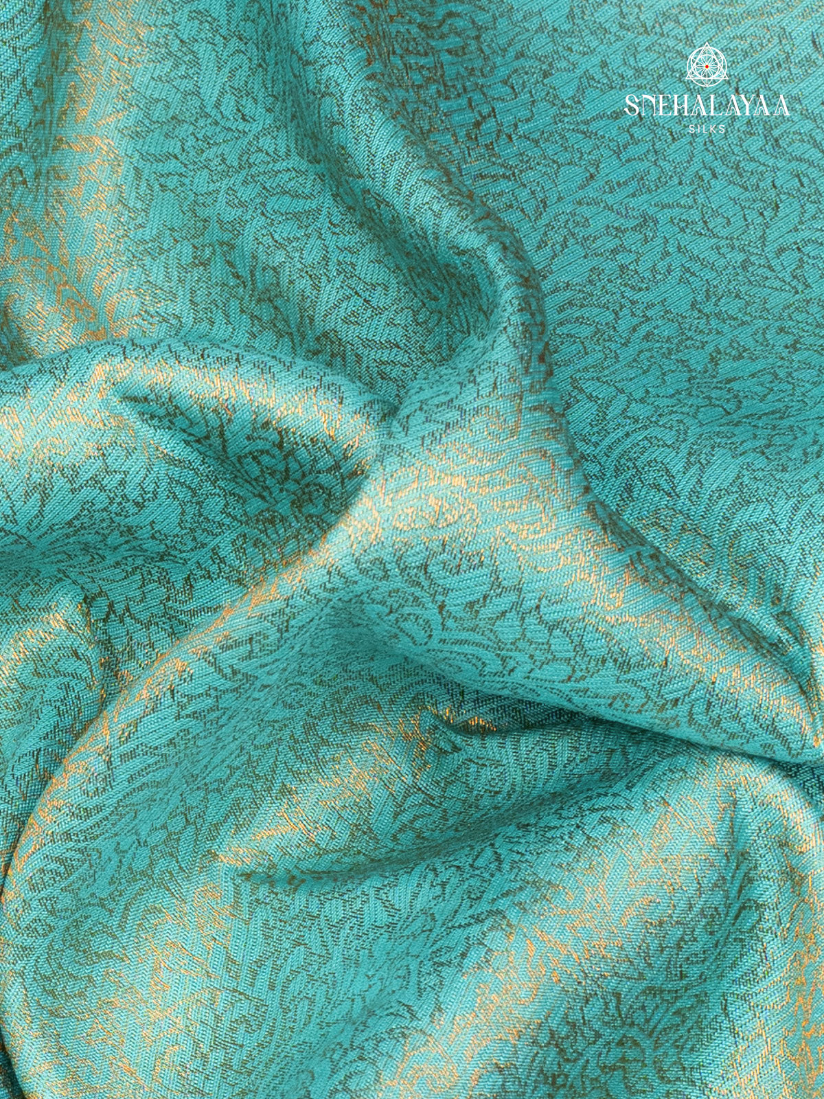 Teal Blue Soft Silk Saree