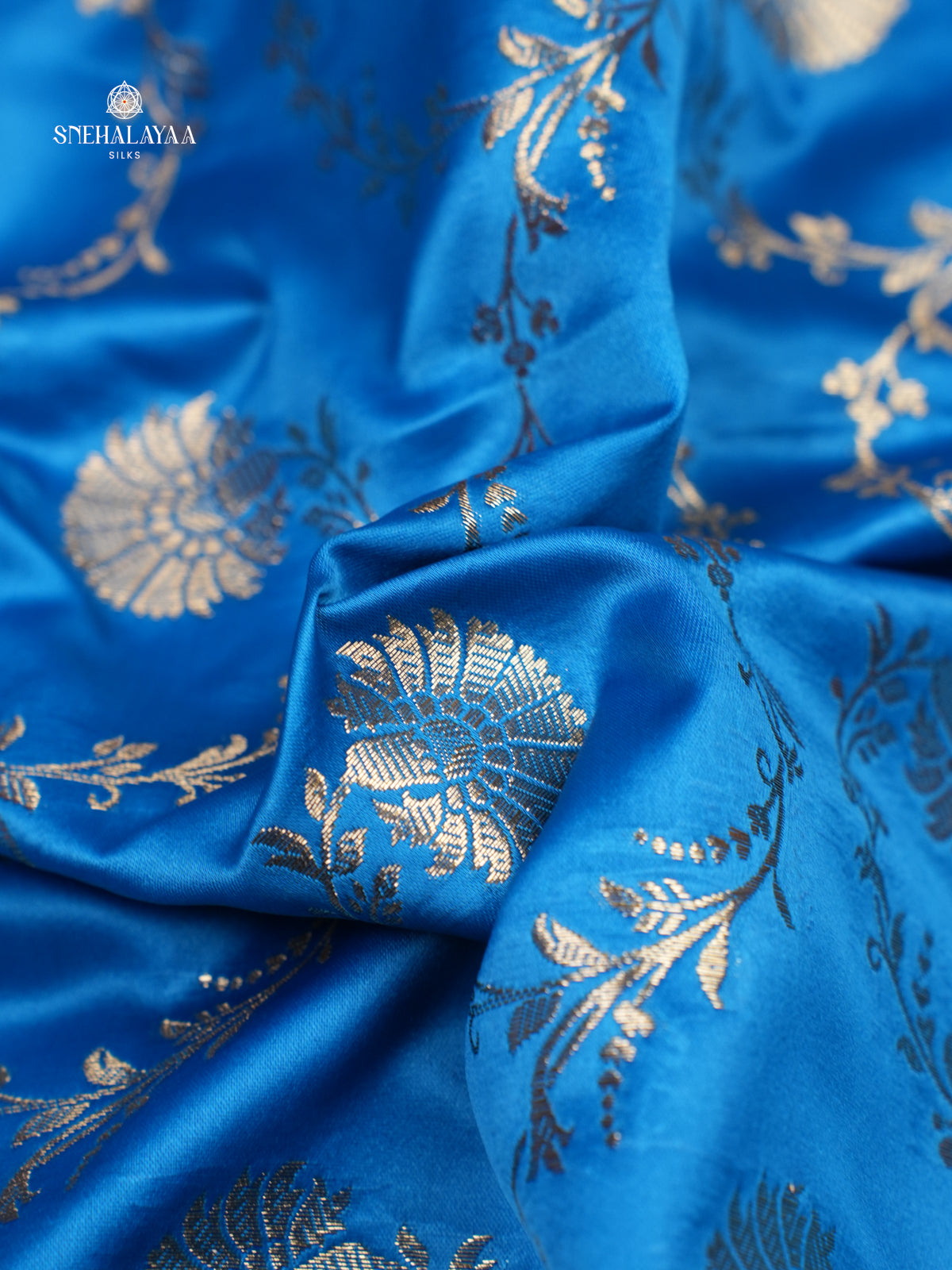 Blue Designer Saree