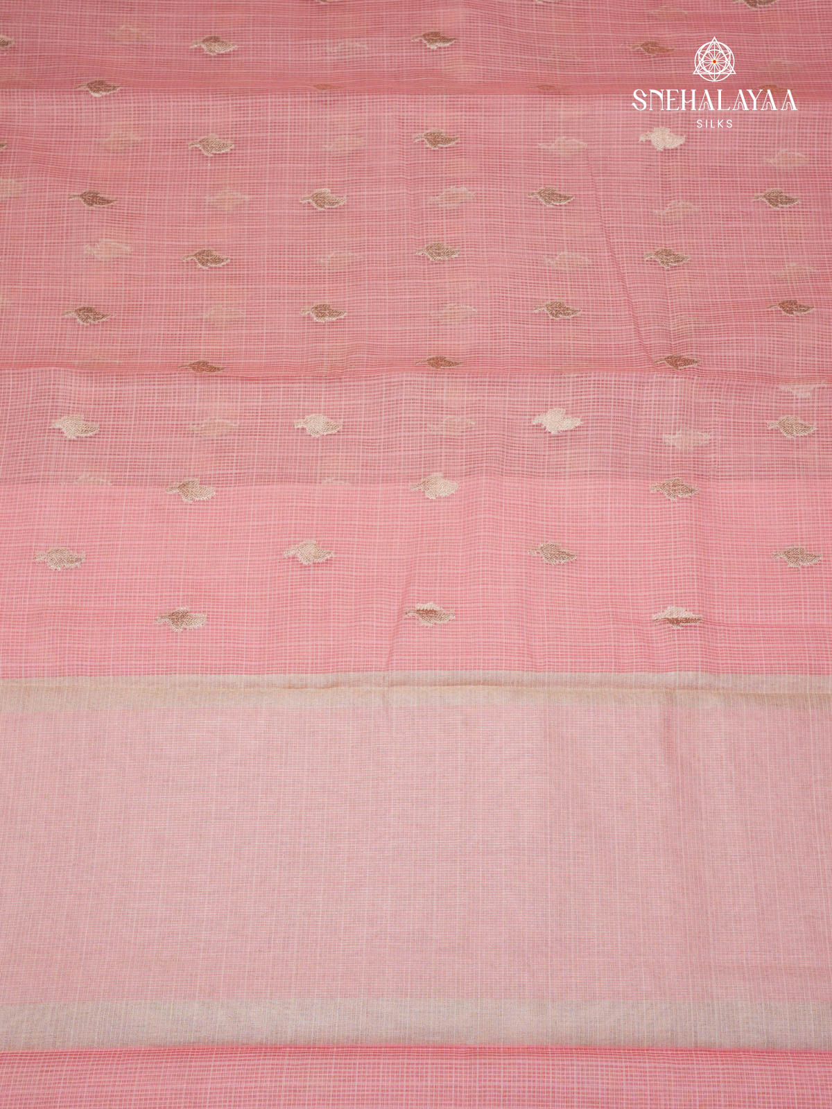 Pale Pink Kota Saree