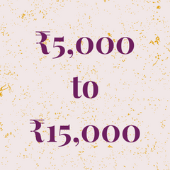 ₹5,000 to ₹15,000