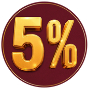 5% OFF