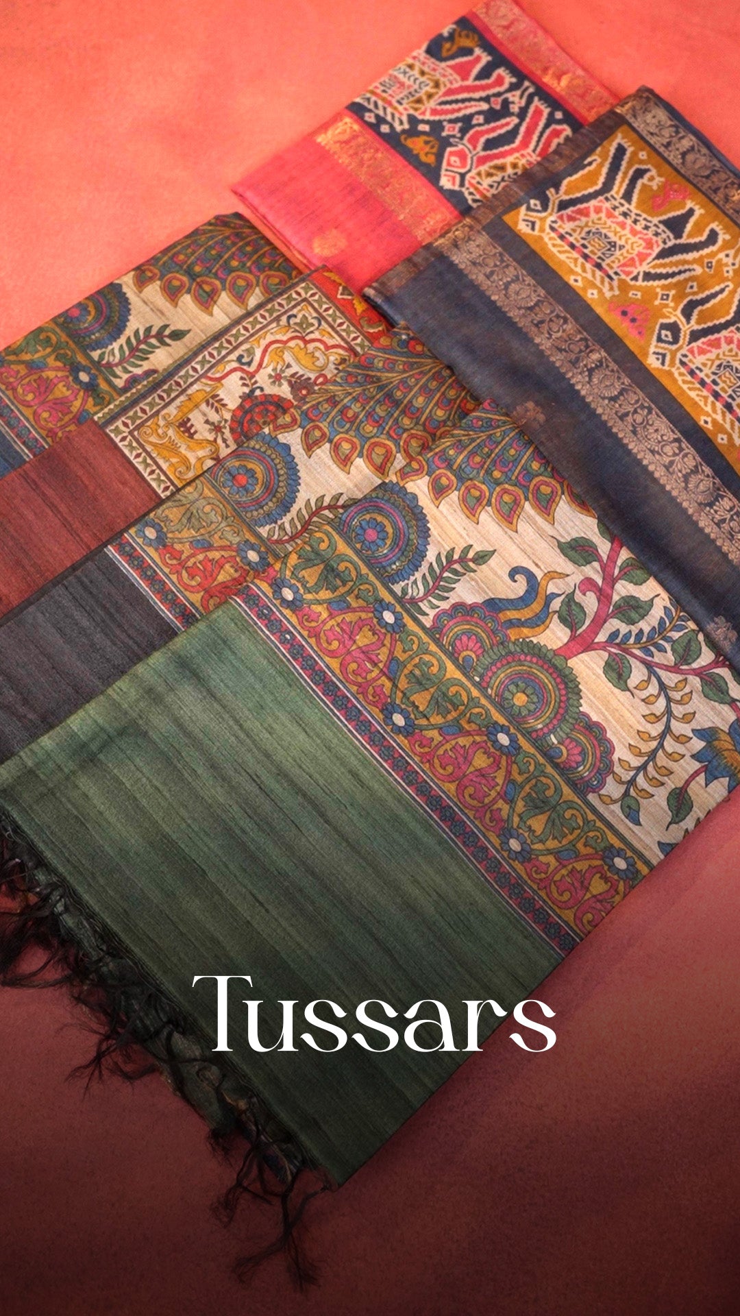 Tussar Silk Sarees